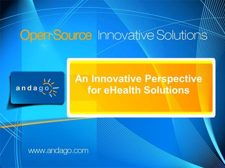 Start An Innovative Perspective for eHealth Solutions.