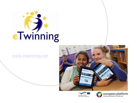Www.etwinning.net. What is eTwinning? Enables teachers and students in 32 European countries to work together using ICT.