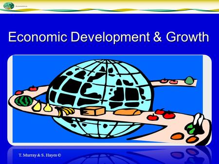 Economic Development & Growth T. Murray & S. Hayes ©