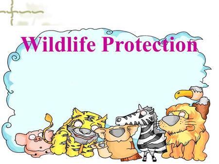 Wildlife Protection. panda elephant golden monkey Milu deer.