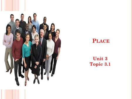 P LACE Unit 3 Topic 3.1. T HE MARKETING MIX : PLACE What is place?: Where the product is sold How it gets to the customer – otherwise known as distribution.