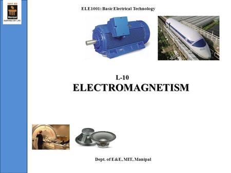 ELE1001: Basic Electrical Technology