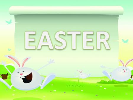 Slide 2 Tell sts they’re going to see elements that represent Easter. Click to show one picture at a time. Elicit / teach words. Click again to.