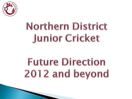At the end of last season Cricket NSW’s area cricket manager gave a presentation to the NDCA Junior delegates meeting on possible future plans of cricket.