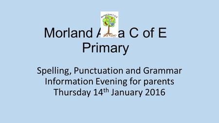 Morland Area C of E Primary