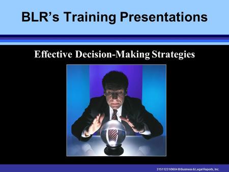 problem solving training presentation