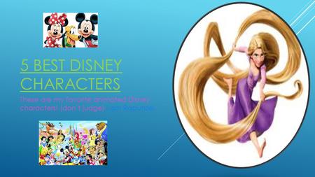 5 Best Disney Characters