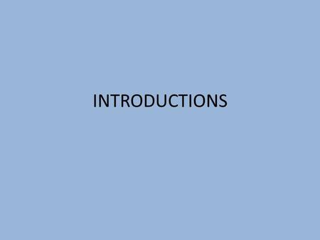 INTRODUCTIONS. Introductions This doesn’t follow the topic sentence and 3 examples format. It does have: – a thesis statement that previews your paper.