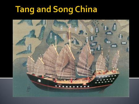  From the Tang era to the 18 th century, the Chinese economy was one of the world’s most advanced  China was a key source of manufactured goods and.