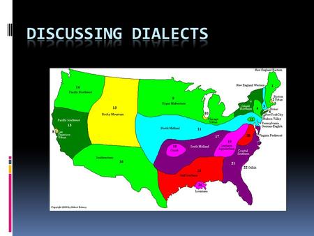 Making it Meaningful  Dialects of American English as YOU see them Dialects of American English  Does everyone speak using a dialect? Information about.