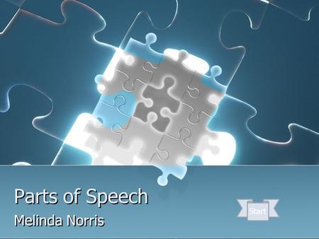 Parts of Speech Melinda Norris Start. How to navigate through this tutorial At the bottom of each page, you will see buttons that allow you to move to.