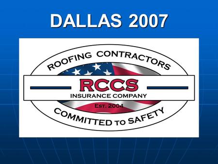 DALLAS 2007. INCURRED LOSS VALUES POLICY 5/1/06 - 4/30/07 AS OF 12/31/06 INCURRED LOSS VALUES POLICY 5/1/06 - 4/30/07 AS OF 12/31/06 TOTAL INCURRED: $845,419.