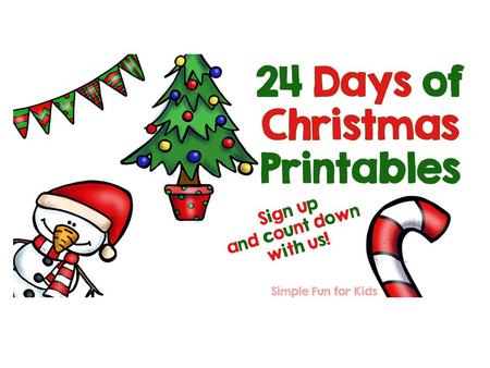 Thank you for purchasing my 24 days of Christmas Printables advent calendar!24 days of Christmas Printables Here are your printables for December 20,