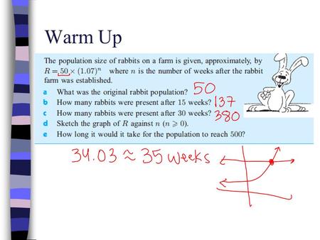 Warm Up. Polynomial Graphs March 17 th & 18 th, 2014.