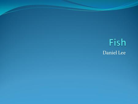 Daniel Lee. What is a fish? Fishes are limbless aquatic vertebrates. Most fish are cold- blooded and have paired fins, scales, and gills. Phylum: Chordata.