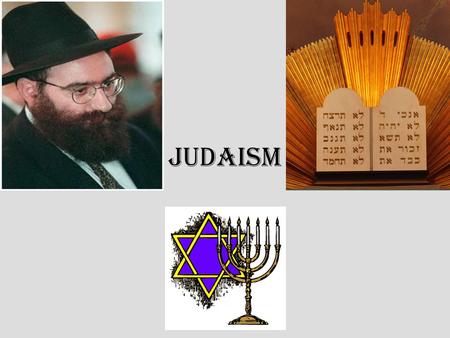 JUDAISM.