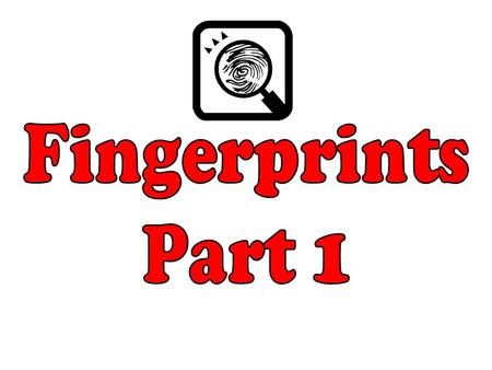 Fingerprint Principles These ridges form while the child is developing in the womb. As the fetus stretches or bends his/her fingers, stretching the skin,