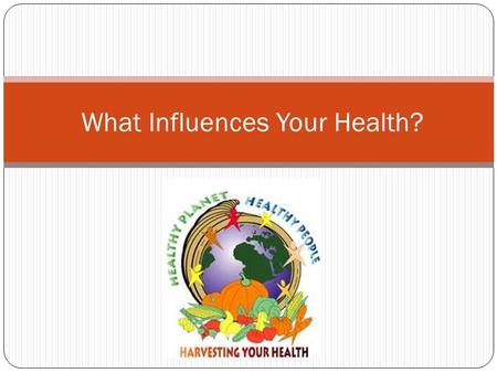What Influences Your Health?. Many factors affect your health Internal (personal) Interests Likes and dislikes Fears & curiosity External (outside) Family.