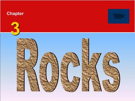 3 Chapter 3. Rocks 3.1 The Rock Cycle  Rocks are any solid mass of mineral or mineral-like matter occurring naturally as a part of our planet.  Types.