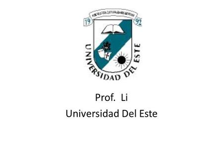 Prof. Li Universidad Del Este. Review un ün yún: cloud jūn rén: soldier.