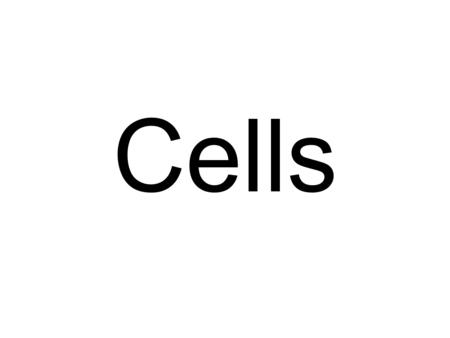 Cells. Simple organisms such as bacteria, are single cell. Plants and animals are made up of many cells. Each kind of cell has a particular function.
