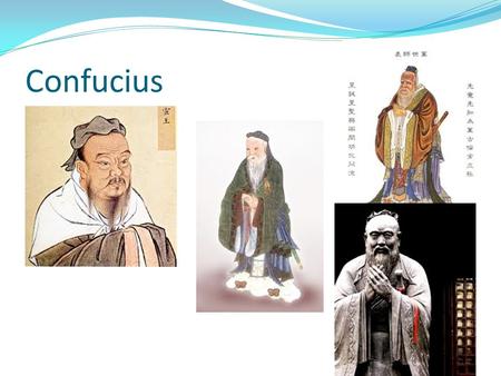 Confucius. Objectives Ancient China Tennessee State Standards 6.33 Analyze the structure of the Zhou Dynasty and the emergence of Taoism, Confucianism,