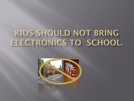 There are a lot of reasons to stop electronics devices in the classroom. Each of these reasons tells us that classrooms are better without electronic.