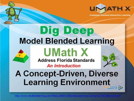 Common Core Standards UMath X Address Florida Standards An Introduction