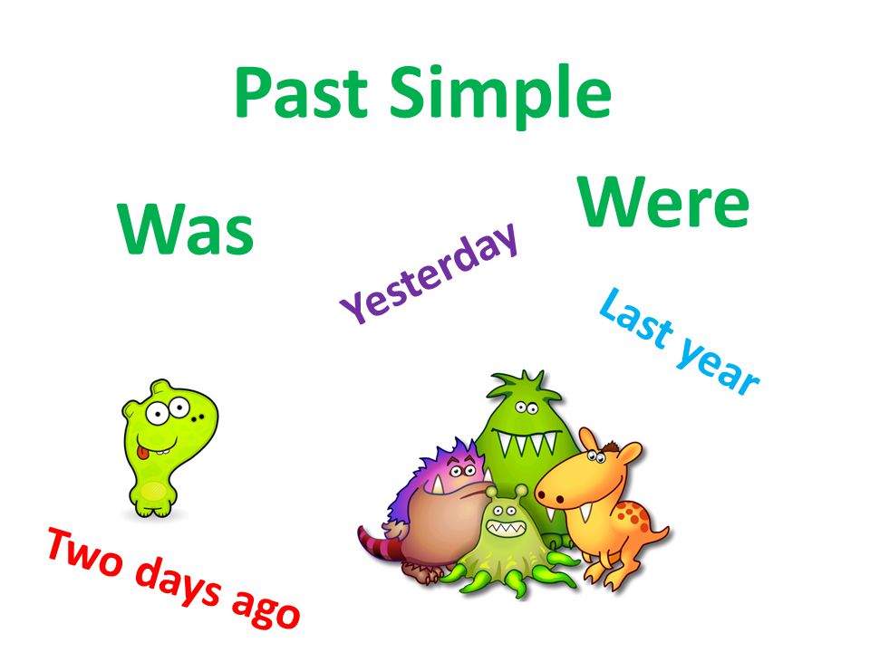 Simple past WAS AND WERE. - ppt carregar