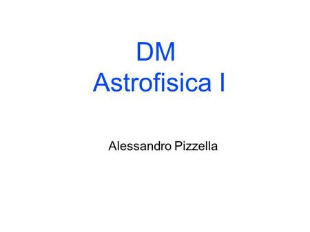 DM Astrofisica I Alessandro Pizzella. NGC 4650 Polar ring galaxy.