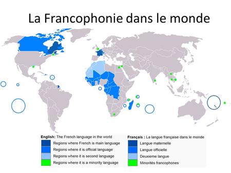 La Francophonie dans le monde