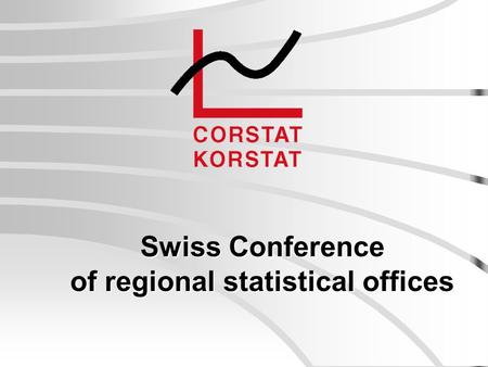 Swiss Conference of regional statistical offices.