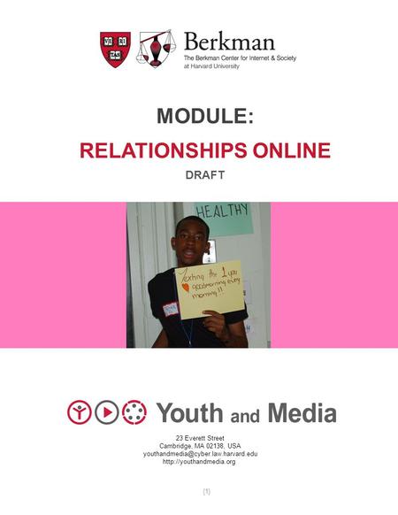 Module: Relationships Online