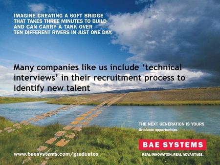 Many companies like us include technical interviews in their recruitment process to identify new talent.