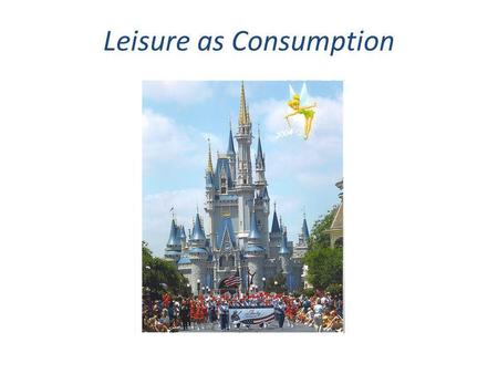 Leisure as Consumption. Agenda Introduction of Debate Brief History of Leisure as Over-Consumption – (Dustin) Current Over-Consumption and Leisure – (Alicia.