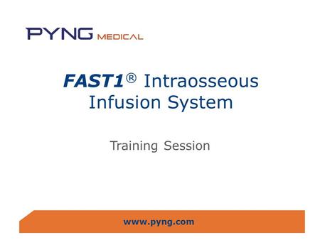 FAST1® Intraosseous Infusion System