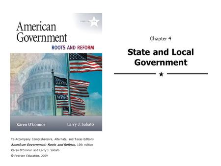 Chapter 4 State and Local Government