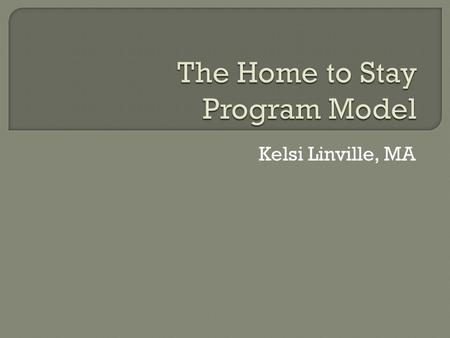 Kelsi Linville, MA. Two-year SOF-alternatives grant funded by DMHA Two-fold goal of program: Prevent inpatient hospitalizations Provide non-traditional.