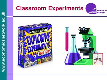 Www.economicsnetwork.ac.uk Classroom Experiments.