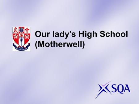 Our ladys High School (Motherwell). Some examples of the projects that learners have been involved in for the Leadership Award…