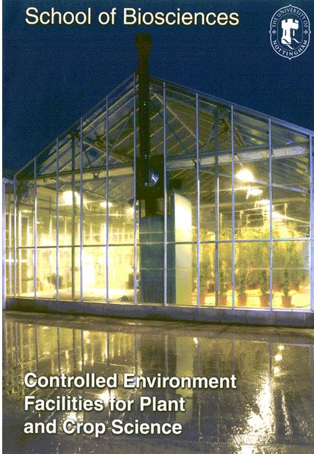 The school is well equipped with a range of facilities, including 46 glasshouse compartments (22 of ACGM standard) for the growth of plants directly in.