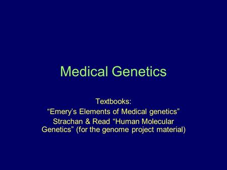 download genetics, e i