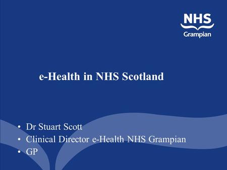 e-Health in NHS Scotland