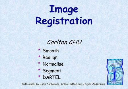 Image Registration Carlton CHU