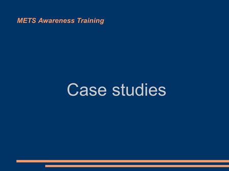 METS Awareness Training Case studies. Case study 1: a slide collection Title Astragalus aristaus Description Botanical engraving - coloured - of Astragalus.