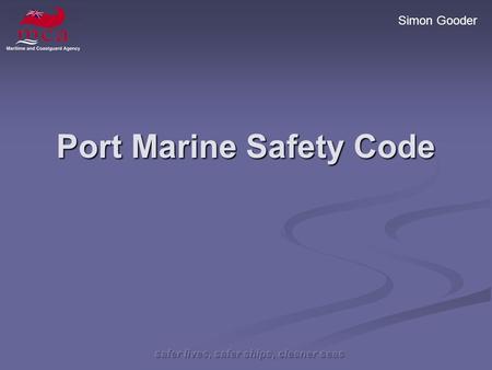 Port Marine Safety Code