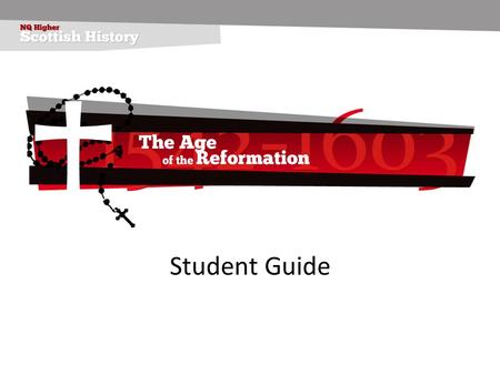 Student Guide. The skills developed in studying Higher History build on those involved at Standard Grade and/or Intermediate 2: research and note-taking,