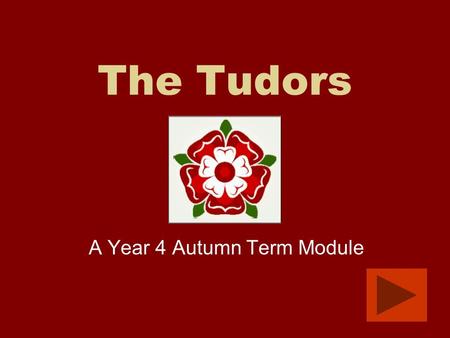 A Year 4 Autumn Term Module