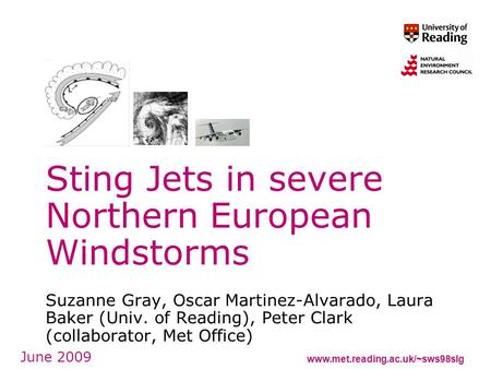 Sting Jets in severe Northern European Windstorms