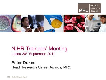 NIHR Trainees’ Meeting